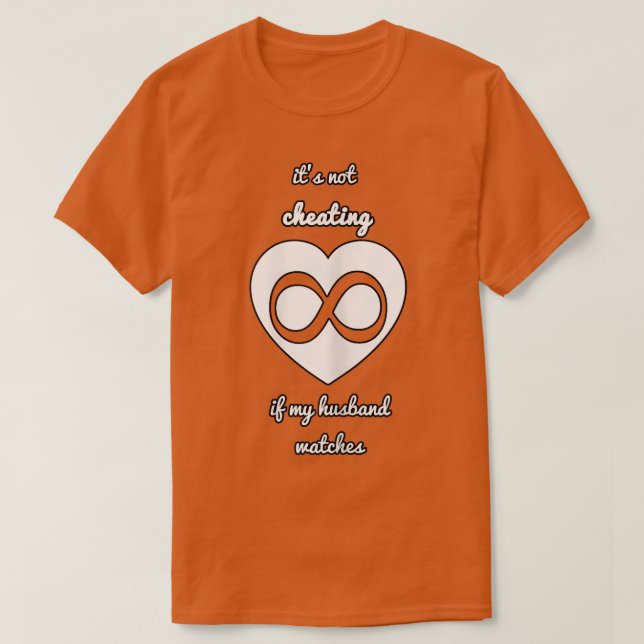 Frauen sind es nicht, wenn mein Ehemann wüsste T-Shirt (Design vorne)