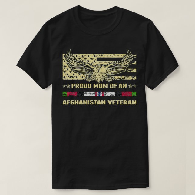 Frauen sind stolz auf die Mama eines afghanischen  T-Shirt (Design vorne)