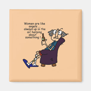 Frauen sind wie Engel Magnet