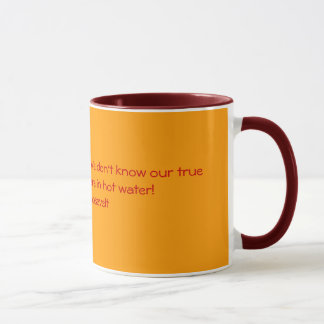 Frauen sind wie Teebeutel. Wir kennen nicht unser Tasse