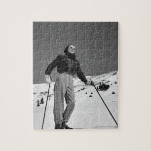 Frauen-Skifahrer