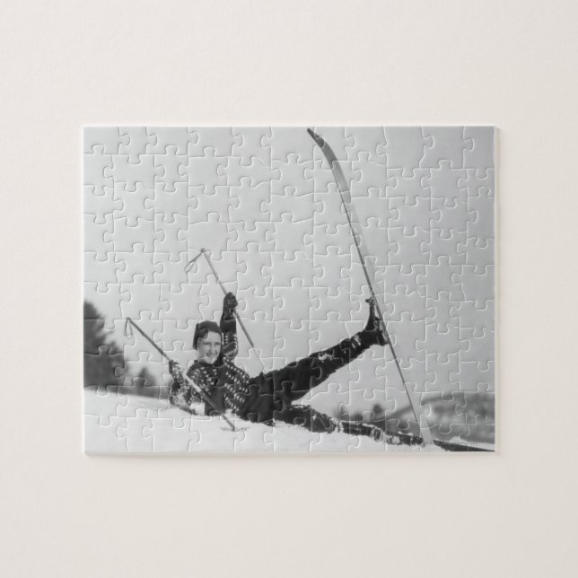 Frauen-Skifahrer 2 (Horizontal)