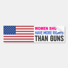 Frauen sollten mehr Rechte haben als Waffen -