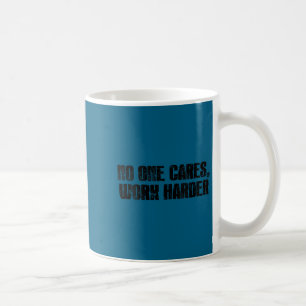 Frauen Sorgen Arbeiten Härter Gym Motivation Fitne Kaffeetasse