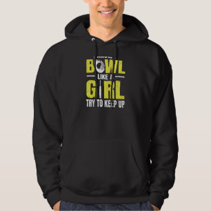 Frauen spielen Cricket-Sport für ein Cricket-Mädch Hoodie