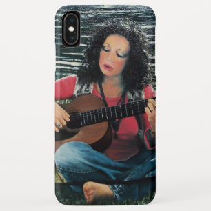 Frauen spielen Musik mit akustischer Gitarre Case-Mate iPhone Hülle