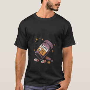 Frauen Spite 500 mg Spooky Halloween Design V Neck T-Shirt