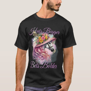 Frauen sprechen Derby mit mir lustiges Rennpferd T-Shirt