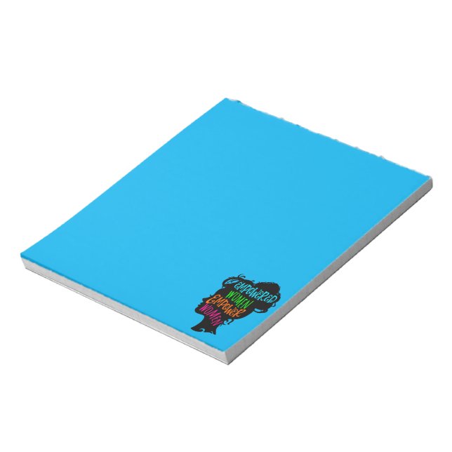 Frauen stärken notizblock (Rotiert)