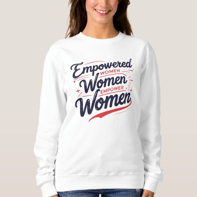 Frauen stärken sweatshirt (Vorderseite)