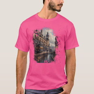Frauen Steam Punk London Streets City Steampunk Ci T-Shirt