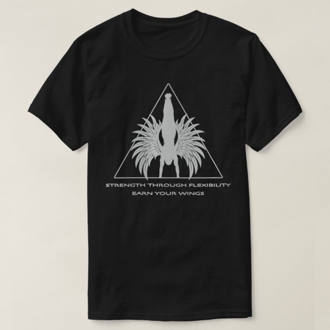 Frauen STF Calisthenics sammeln Ihre Wings Handsta T-Shirt (Design vorne)