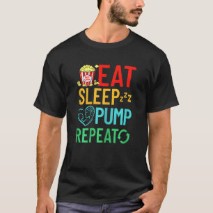 Frauen Stillzeit Neugeborene Stillzeit Milchpumpe T-Shirt