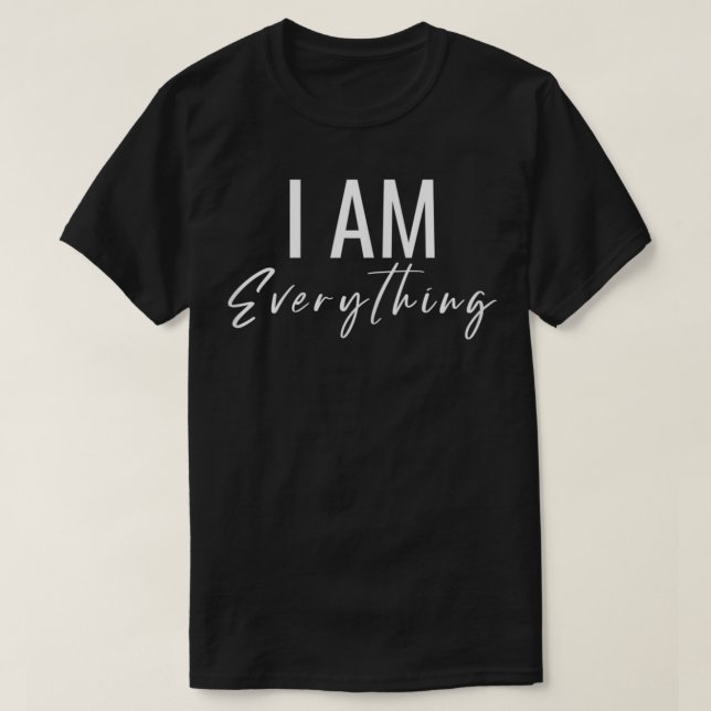 Frauen stimmen, ich habe alles, was ich brauche T-Shirt (Design vorne)