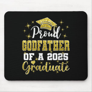 Frauen Super stolzer Pate von 2020 Absolvent Absch Mousepad