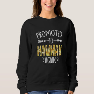 Frauen Süße Blumen Beworben, um wieder Nawmaw zu s Sweatshirt