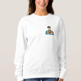 Frauen Sweatshirt mit Manga-Sicherheitsfachmann