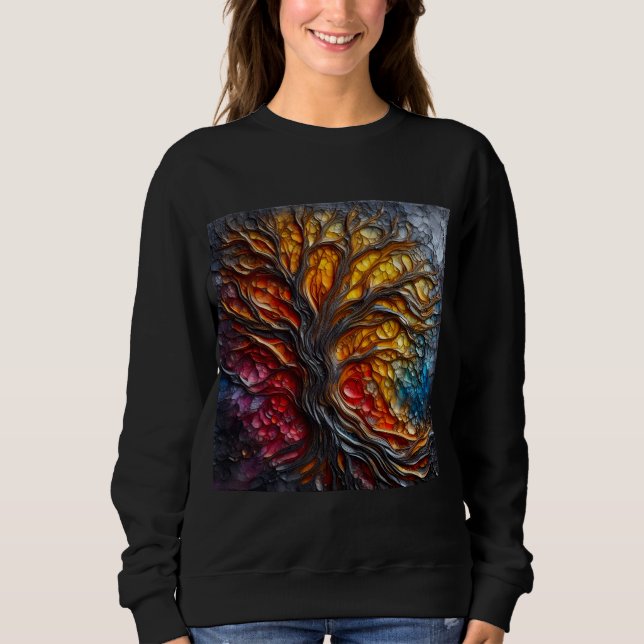 Frauen-Sweatshirts Art Expression 10 Sweatshirt (Vorderseite)