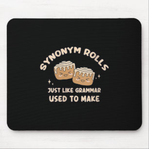 Frauen Synonym Rolls Joke Cinnamon Rolls Grammar P Mousepad