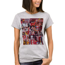 Frauen-T-Shirt – Fragmentierter Puls