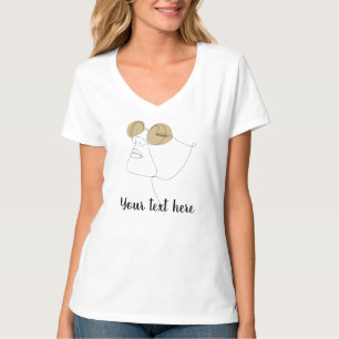 Frauen-T-Shirt mit individuellem Text & Bild T-Shirt
