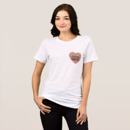 Frauen-T-Shirt mit lustiger Aufschrift Tri-Blend Shirt