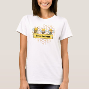 Frauen T-Shirt - Rettet die Bienen