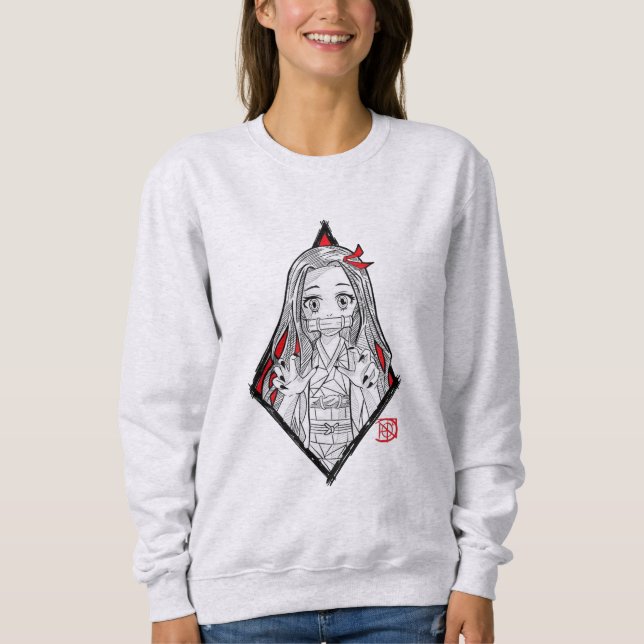 Frauen t, Shirts animieren Ziffer. nezuko (Vorderseite)