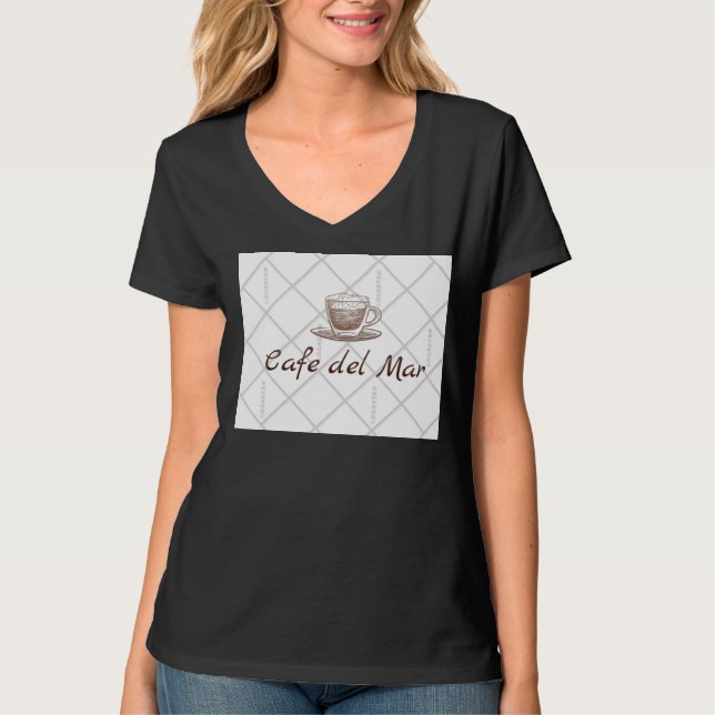 Frauen-T - Shirtschwarzes T-Shirt (Vorderseite)