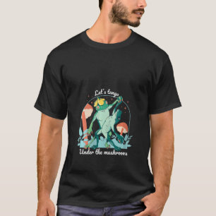 Frauen tango unter der Pilzfrösche Danci T-Shirt