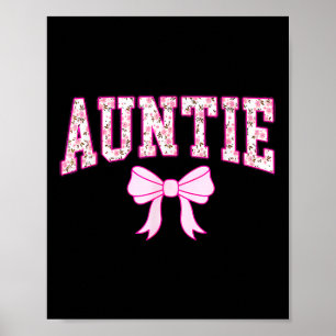 Frauen Tantchen Coquette Bow Pink Ästhetische Mütt Poster
