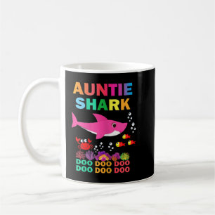 Frauen Tantchen Hai Shirt passt Familienmutter Kaffeetasse