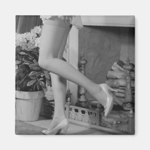 Frauen-Tanzen Magnet