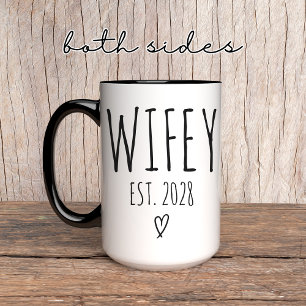Frauen-Tasse – Personalisiertes Hochzeitsgeschenk  Tasse
