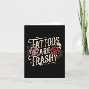Frauen Tattoos sind schmutzige Retro Männer Tatoo  Karte