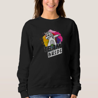 Frauen Team Braut Frauen Junggesellinnenabschied Sweatshirt