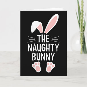 Frauen The Naughty Bunny V-Ausschnitt Karte
