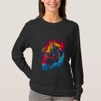 Frauen Thorr Mjolnir Gott Donner Blitz Nordisch M T-Shirt