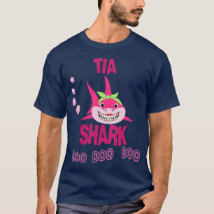 Frauen Tia Shark Geschenk Tante Playera Para Tia e T-Shirt