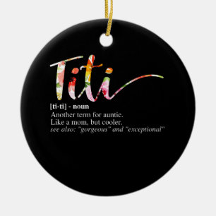 Frauen Titi definiert einen weiteren Begriff für  Keramik Ornament