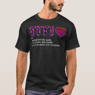 Frauen Titi Definition T-Shirt Tantchen aus Neffen