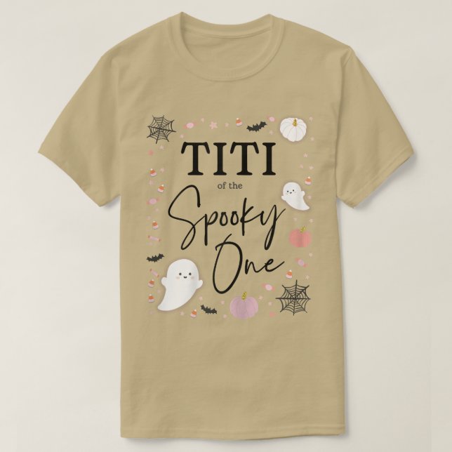 Frauen Titi von der Spooky One Girl Erster Geburts T-Shirt (Design vorne)