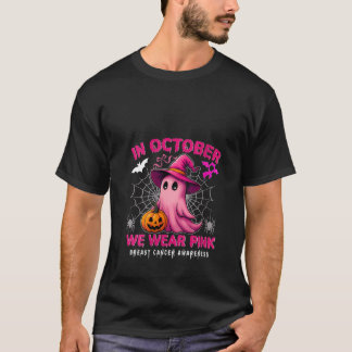 Frauen tragen im Oktober Pink gegen Brustkrebs T-Shirt