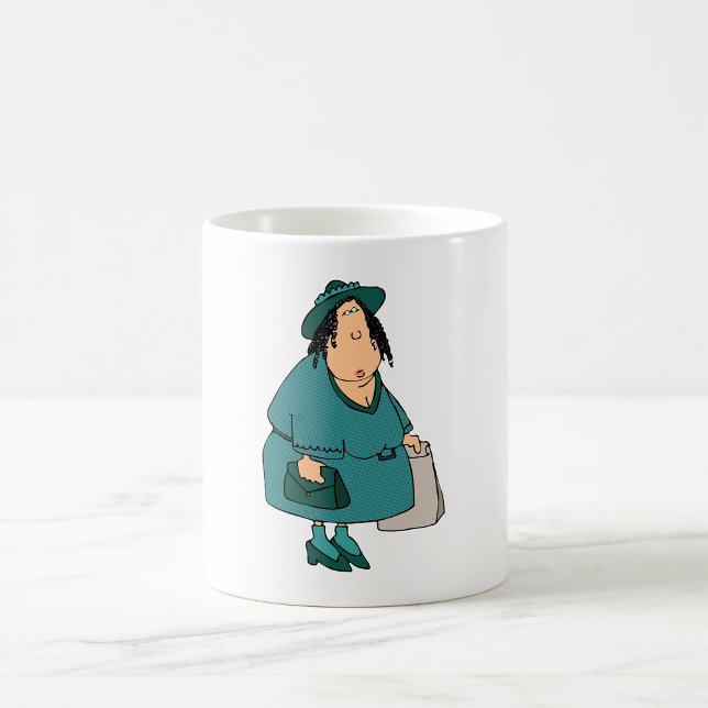 Frauen tragen Taschen Kaffeetasse (Von Creator hochgeladen)