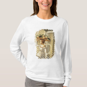 Frauen-tragende Frucht, von der Geburt von T-Shirt