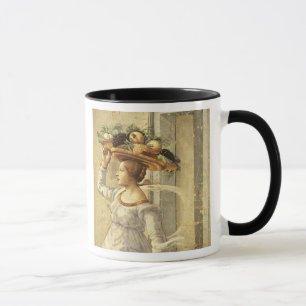 Frauen-tragende Frucht, von der Geburt von Tasse