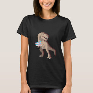 Frauen Transgender Dino T Rex Trans Pride lgbtq T-Shirt
