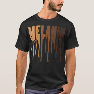 Frauen treiben Melanin schwarzen afrikanischen Sto T-Shirt
