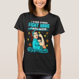 Frauen Trigeminal Neuralgie Krieger unzerbrechlich T-Shirt