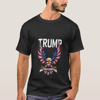 Frauen Trump 2024 USA Eagle Take America Back V Ne T-Shirt